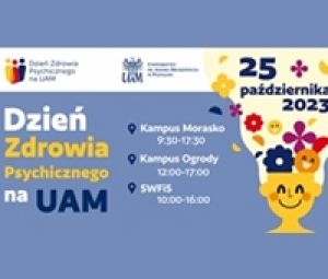 Drugi Dzień Zdrowia Psychicznego na UAM - godziny rektorskie