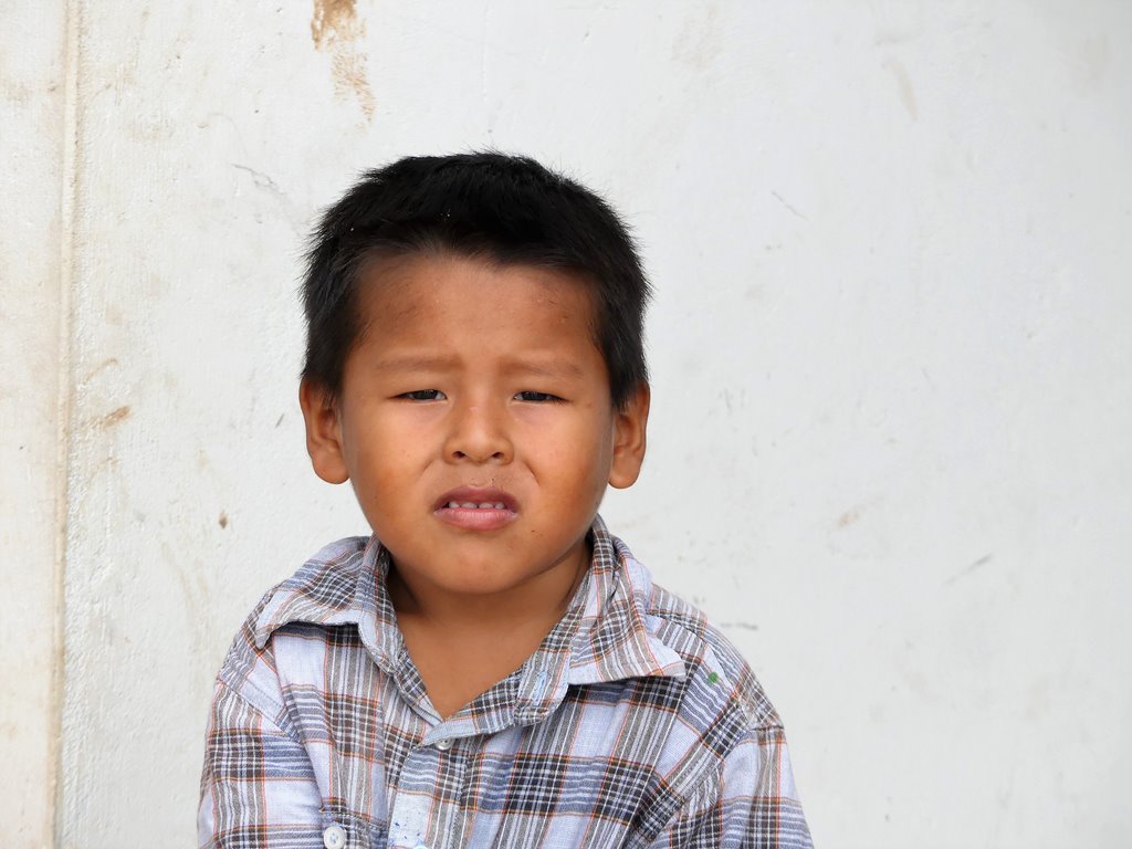 Chłopiec w Boliwii