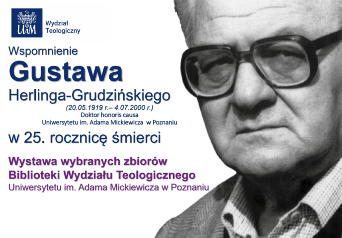 Zdjęcie portretowe Gustawa Herlinga-Grudzińskiego